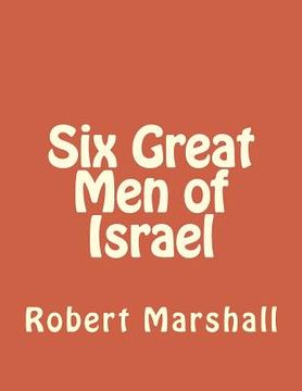 portada Six Great Men of Israel (en Inglés)