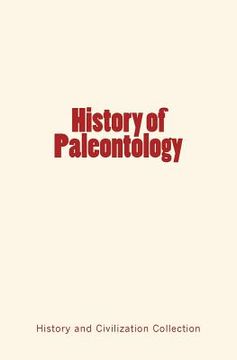portada History of Paleontology (en Inglés)