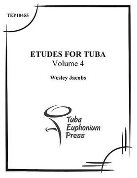 portada Etudes for Tuba (volume 4) (in English)