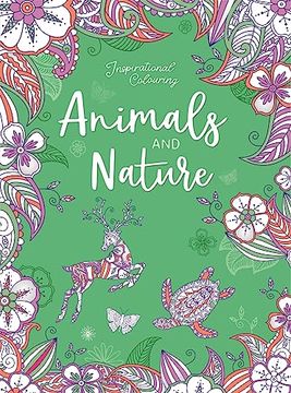 portada Inspirational Colouring: Animals and Nature (en Inglés)
