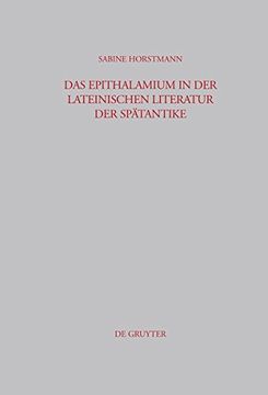 portada das epithalamium in der lateinischen literatur der spatantike (en Inglés)