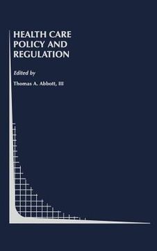 portada health care policy and regulation (en Inglés)