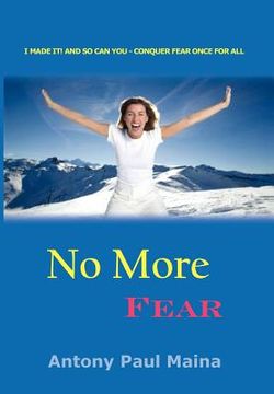 portada no more fear (en Inglés)