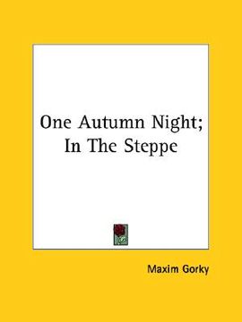 portada one autumn night; in the steppe