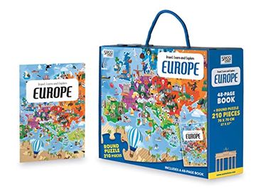 portada Europe. Travel, Learn and Explore. Con Puzzle. Ediz. A Colori (Science) 