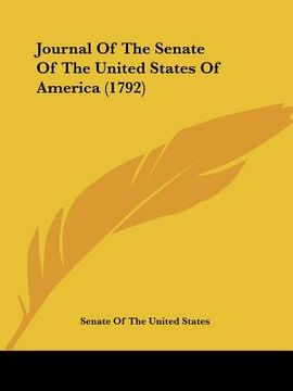 portada journal of the senate of the united states of america (1792) (en Inglés)