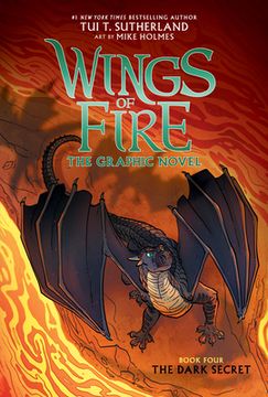 portada Wings of Fire hc 04 Dark Secret (Wings of Fire Graphic Novel) (in English)