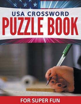 portada USA Crossword Puzzle Book For Super Fun (en Inglés)