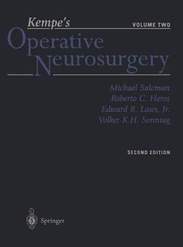 portada Kempe's Operative Neurosurgery: Volume Two Posterior Fossa, Spinal and Peripheral Nerve (en Inglés)