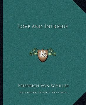 portada love and intrigue (en Inglés)