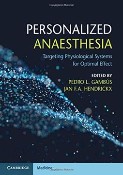 portada Personalized Anaesthesia: Targeting Physiological Systems for Optimal Effect 