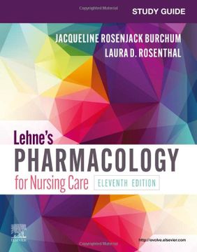 portada Study Guide for Lehne'S Pharmacology for Nursing Care 