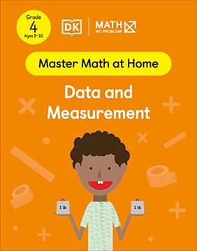 portada Math - no Problem! Data and Measurement, Grade 4 Ages 9-10 (Master Math at Home) (en Inglés)