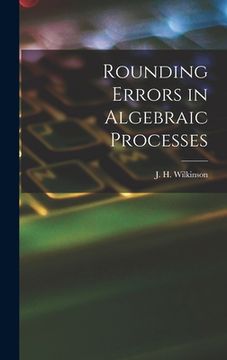 portada Rounding Errors in Algebraic Processes
