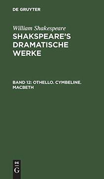 portada Othello. Cymbeline. Macbeth (in German)