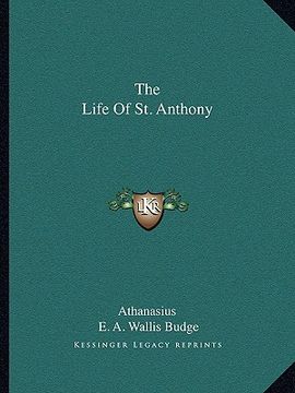 portada the life of st. anthony (en Inglés)