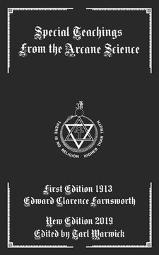 portada Special Teachings from the Arcane Science (in English)