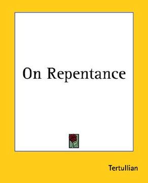 portada on repentance (en Inglés)