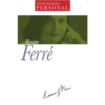 portada Antologia Personal Rosario Ferre (in Spanish)