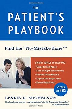 portada The Patient's Playbook: Find the "No-Mistake Zone" (en Inglés)