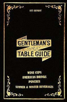 portada the gentleman's table guide 1871 reprint (in English)