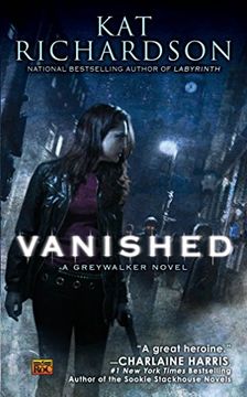 portada Vanished: A Greywalker Novel (libro en Inglés)