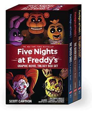 portada Five Nights at Freddy's Graphic Novel Trilogy box set (Five Nights at Freddy’S Graphic Novels) 