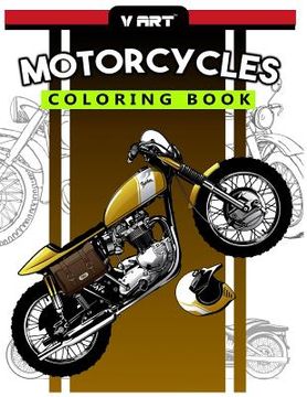 portada Motorcycles Coloring Book: Pattern to Color for Bike Lover, Motorcycle Coloring for Adults (in English)