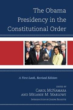 portada the obama presidency in the constitutional order