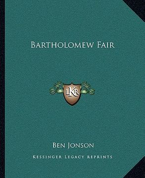 portada bartholomew fair (en Inglés)