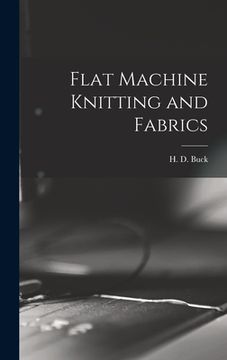 portada Flat Machine Knitting and Fabrics