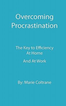 portada overcoming procrastination (en Inglés)
