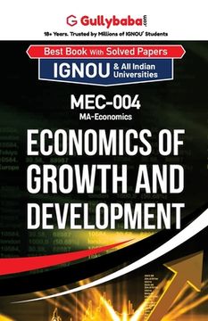 portada MEC-04 Economics of Growth and Development (en Inglés)