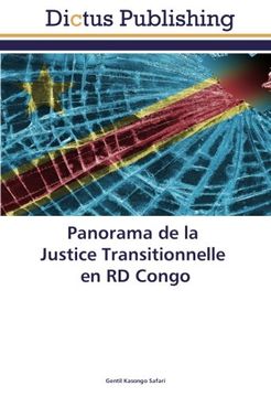 portada Panorama de la Justice Transitionnelle en RD Congo (French Edition)