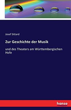 portada Zur Geschichte der Musik