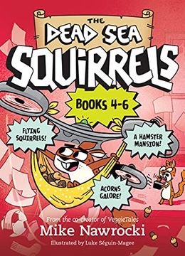 portada The Dead sea Squirrels 3-Pack Books 4-6: Squirrelnapped! (in English)