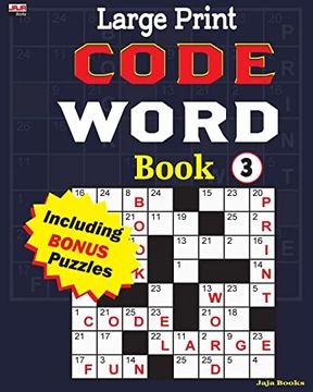 portada Large Print Code Word Book 3 (Cleverly Crafted Codeword Series) 