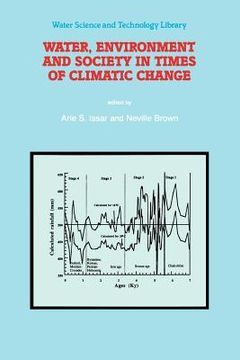 portada water, environment and society in times of climatic change (in English)