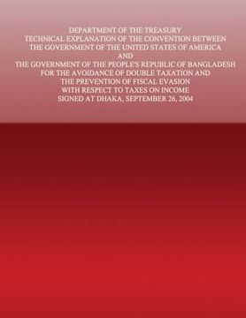 portada Department of the Treasury Technical Explanation of the Convention Between the Government of the United States of America and the Government of the Pe