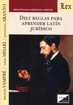 portada Diez reglas para aprender latín jurídico (in Spanish)