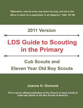 portada lds guide to scouting in the primary (en Inglés)