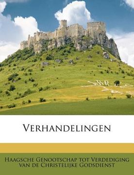 portada Verhandelingen (in Latin)