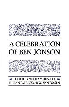 portada A Celebration of Ben Jonson (Heritage)