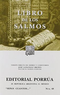 portada Libro de los Salmos (in Spanish)