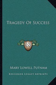 portada tragedy of success (en Inglés)