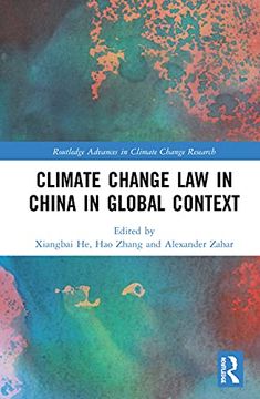 portada Climate Change law in China in Global Context (Routledge Advances in Climate Change Research) (en Inglés)