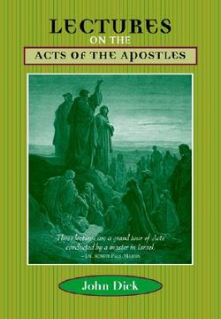 portada lectures on the acts of the apostles (en Inglés)