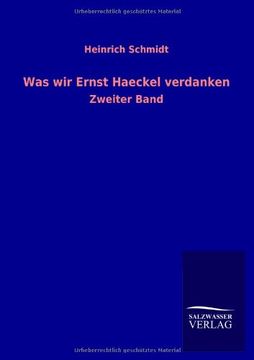 portada Was Wir Ernst Haeckel Verdanken (German Edition)