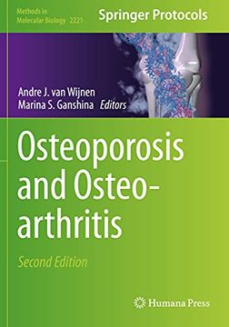portada Osteoporosis and Osteoarthritis (Methods in Molecular Biology) (en Inglés)