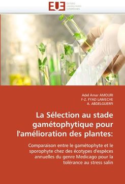 portada La Selection Au Stade Gametophytique Pour L'Amelioration Des Plantes